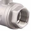 Thrifco Plumbing 1/2 Inch Stainless Steel 304 Ball Valve, 1000 WOG 6419032